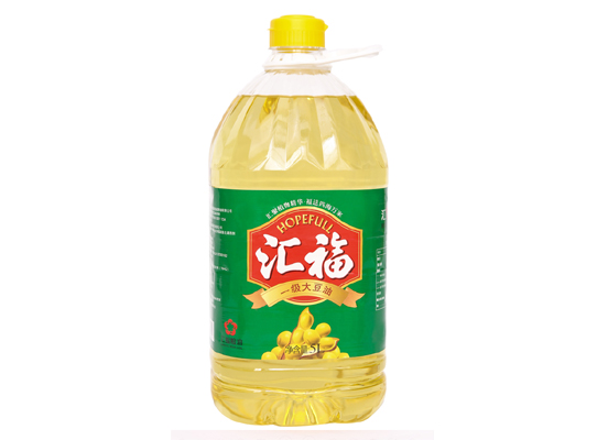 汇福一级大豆油5L